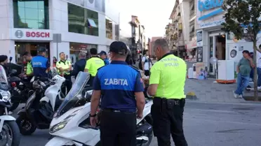 Düzce'de Motosiklet Denetimi: Cezai İşlemler Yapıldı