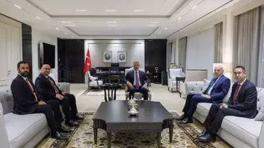 Bakan Fidan ITC Heyetini Kabul Etti