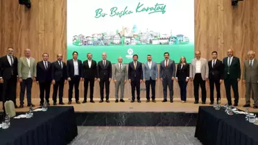 Bursa Heyeti Karatay'da Yatırımları İnceledi