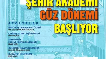 Kayseri'de Şehir Akademi Güz Dönemi Başlıyor