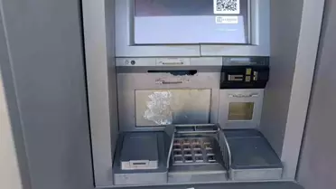 Antalya'da ATM Tahrip Edildi
