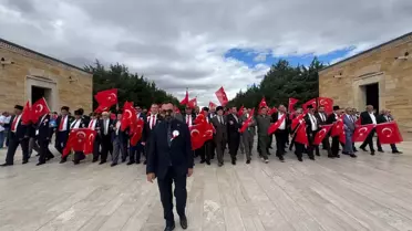 Gaziler Anıtkabir'i Ziyaret Etti