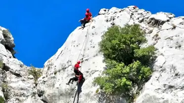 Isparta'da JAK Timi Eğitim Tatbikatı