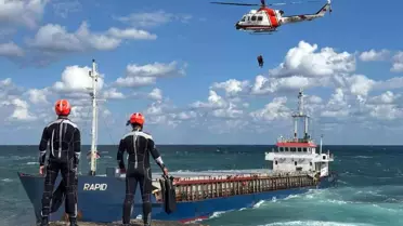 Kandıra'da Gemiden Kurtarma Operasyonu