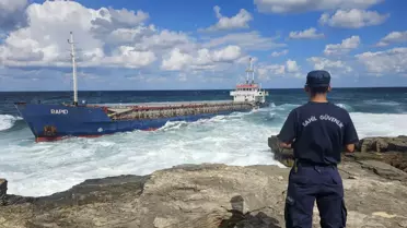 Kandıra'da Gemi Kazası