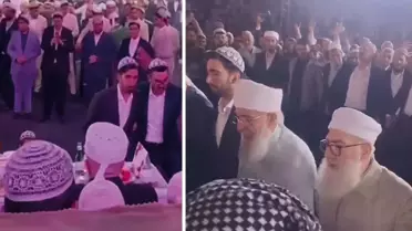 Menzil meydanında 3 gün 3 gece süren düğün! Şeyh Seyyid Saki halaya durdu
