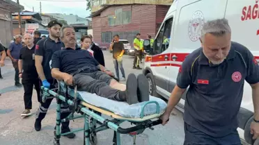 Drift Yapan Sürücü Esnafı Yaraladı