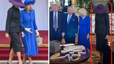 Kraliyet törenine damgasını vurdu! First Lady'yi tanıyabilene aşk olsun