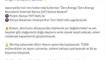 Türkiye-Japonya Demir Yolu İş Birliği