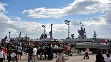 TEKNOFEST'te Türkiye'nin İnsansız Deniz Araçları Sergilendi