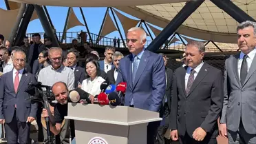 Bakan Ersoy Göbeklitepe'de Önemli Keşfi Duyurdu