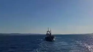 Çanakkale Boğazı'nda Gemide Arıza