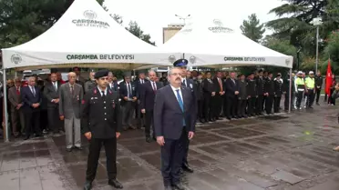 Çarşamba'da Gaziler Günü kutlaması