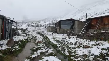 3 kentte yüksek kesimler beyaza büründü