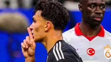Galatasaray'a gol atan Can Uzun'dan ''Sus'' işareti
