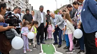 Bursa'da 'Çocukların Heykeli' Etkinliği ile Eğlenceli Bir Pazar
