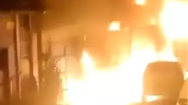 Çayırova'da Oto Tamirhanesinde Yangın ve Patlama