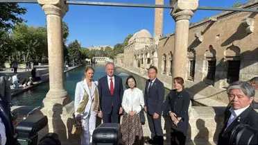 Japon Prensesi Mikasa'nın ilk durağı Balıklıgöl oldu