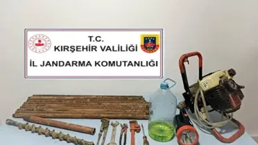 Mucur'da İzinsiz Kazıya Suçüstü