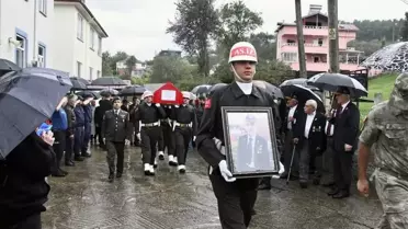 Kıbrıs Gazisi Ünal Aktürk Son Yolculuğuna Uğurlandı