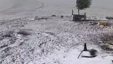 Mevsimin ilk karı o ilimize düştü, her yer beyaza büründü