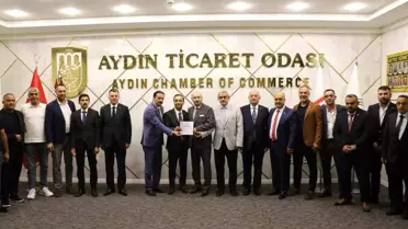 MHP Heyeti AYTO'yu Ziyaret Etti