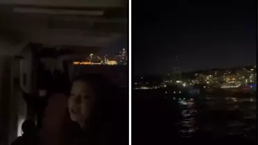 Motor kazası faciasında büyük panik! İşte o görüntüler