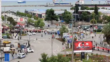 Samsun'da Gaziler Günü'nde korolu kutlama ve 'Terörsüz Türkiye' mesajı