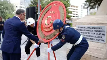Van'da Gaziler Günü Törenle Kutlandı