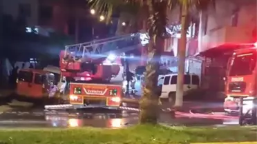 Çayırova'da Oto Tamirhanesinde Yangın