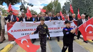 Yozgatlı Gaziler, törende bir araya geldi