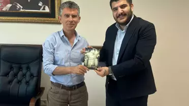 Yusuf Caner Özbek'ten Uğur Koç'a ziyaret