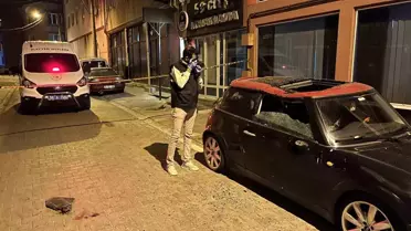 Tekirdağ'da 5. kattan düşen genç ağır yaralandı