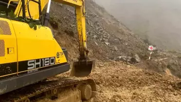 Rize'de Sel Felaketi: Yaylada Mahsur Kalanlara Yardım