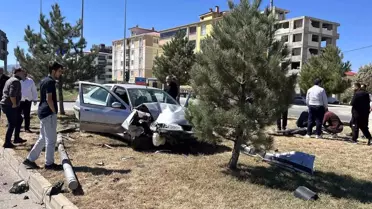 Kahramanmaraş'ta Trafik Kazası: 2 Yaralı