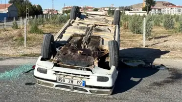 Karapınar'da Trafik Kazası: 1 Yaralı
