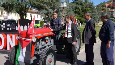 Traktörünü Gazze İçin Satıyor