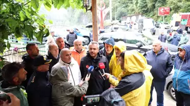 Rize'de Sel Bilançoları ve Uyarılar