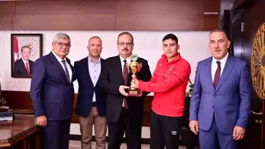 16 Yaşındaki Muaz Erdem Madran Altın Madalya Kazandı