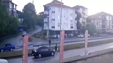 Bartın'da Yaya Geçidinde Kaza