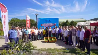 Bilecik'te Çiftçilere 77 Bin 400 Fideli Destek