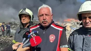 Adana'da Yangınla Mücadele