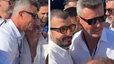 Adım atmakta bile zorlandı! Sadettin Saran'a büyük ilgi