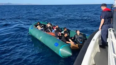 Çanakkale'de 24 Kaçak Göçmen Yakalandı