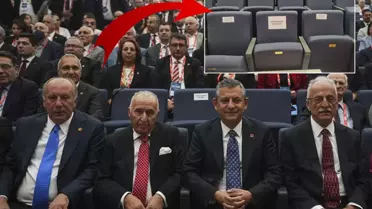 CHP'nin 22. Olağanüstü Kurultayı başladı! Tek aday Özgür Özel, Kılıçdaroğlu için koltuk ayrılmadı
