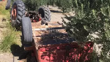 Traktör Devrildi: Sürücü Hayatını Kaybetti