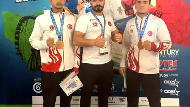 Elazığlı Sporcular Avrupa'dan Bronzla Döndü
