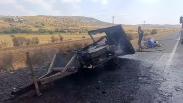 Batman'da Karavan Yangını