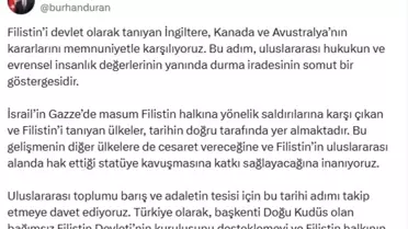Filistin'e Destek Artıyor