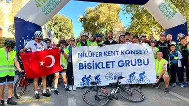 17. Tophane-Nilüfer-Mudanya Bisiklet Turu Gerçekleşti